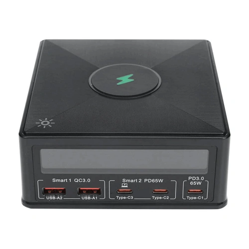 Ładowarka sieciowa Blitzwolf 868H 2xUSB-A, 3xUSB-C, PD, QC 160W czarny