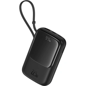 Hurtownia GSM - Powerbank Baseus QPow Pro+ 10000mAh 22.5W + integriertes USB-C-Kabel schwarz - BSU4873 - {ean13} - Hurt