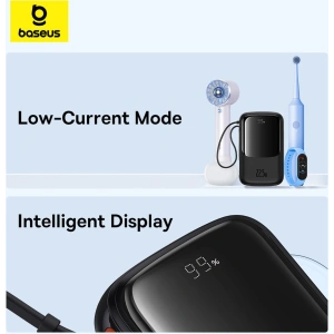 Hurtownia GSM - Powerbank Baseus QPow Pro+ 10000mAh 22.5W + integriertes USB-C-Kabel schwarz - BSU4873 - {ean13} - Hurt
