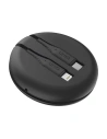 Hurtownia GSM - UNIQ kabel MFI Halo USB-C-Lightning 18W nylonowy zwijany 1,2m czarny/midnight black - UNIQ129BLK - {ean13} - Hurt