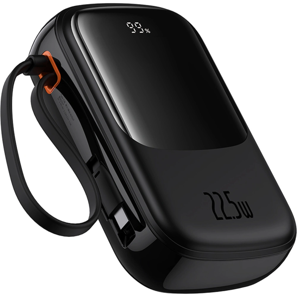 Hurtownia GSM - Powerbank Baseus QPow Pro+ 20000mAh 22.5W + beépített USB-C kábel fekete - BSU4874 - {ean13} - Hurt