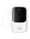 Hurtownia GSM - Powerbank Baseus QPow Pro+ 20000mAh 22.5W + integriertes USB-C-Kabel weiß - BSU4875 - {ean13} - Hurt