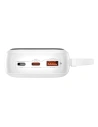 Hurtownia GSM - Powerbank Baseus QPow Pro+ 20000mAh 22.5W + integriertes USB-C-Kabel weiß - BSU4875 - {ean13} - Hurt