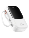 Hurtownia GSM - Powerbank Baseus QPow Pro+ 20000mAh 22.5W + integriertes USB-C-Kabel weiß - BSU4875 - {ean13} - Hurt