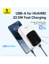 Hurtownia GSM - Powerbank Baseus QPow Pro+ 20000mAh 22.5W + integriertes USB-C-Kabel weiß - BSU4875 - {ean13} - Hurt