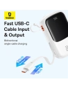 Hurtownia GSM - Powerbank Baseus QPow Pro+ 20000mAh 22.5W + integriertes USB-C-Kabel weiß - BSU4875 - {ean13} - Hurt