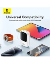 Hurtownia GSM - Powerbank Baseus QPow Pro+ 20000mAh 22.5W + integriertes USB-C-Kabel weiß - BSU4875 - {ean13} - Hurt