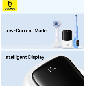 Hurtownia GSM - Powerbank Baseus QPow Pro+ 20000mAh 22.5W + wbudowany kabel USB-C biały - BSU4875 - {ean13} - Hurt