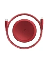 Wholesale UNIQ Cable Retractable MFI Halo USB-C-Lightning 18W nylonowy zwijany 1,2m carmine red - UNIQ130RED - {ean13} - Hurt