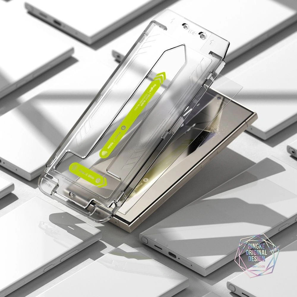 Wholesale Ringke Easy Slide Samsung Galaxy S24 Ultra Clear [2 PACK] - RGK1965 - {ean13} - Hurt