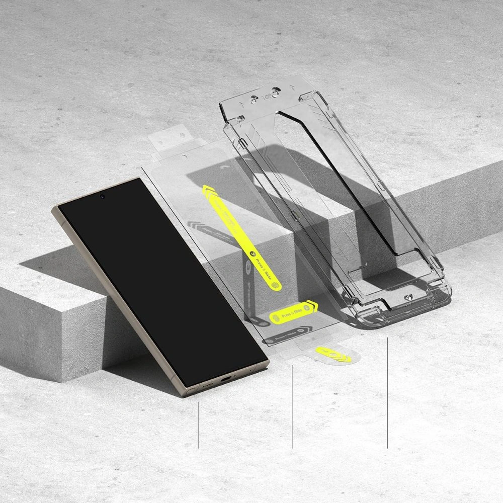 Wholesale Ringke Easy Slide Samsung Galaxy S24 Ultra Clear [2 PACK] - RGK1965 - {ean13} - Hurt