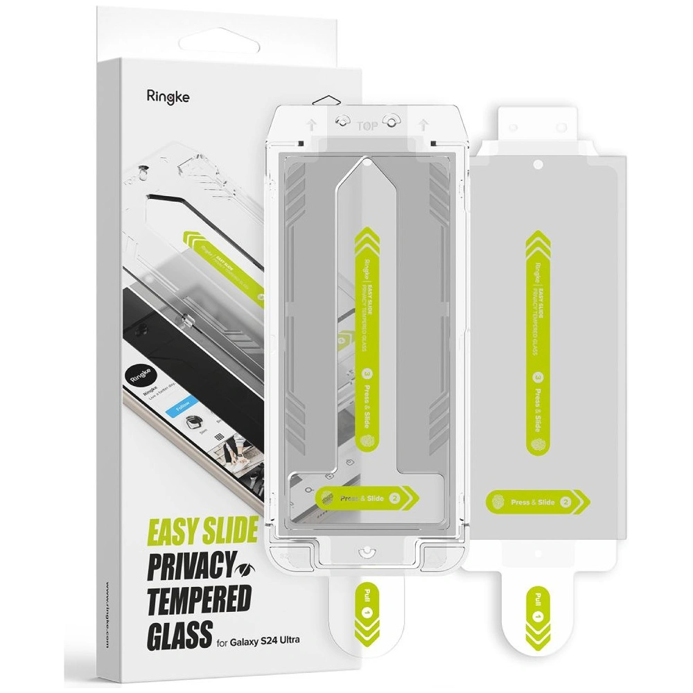 Hurtownia GSM - Tvrzené sklo Ringke Easy Slide Samsung Galaxy S24 Ultra Privacy [2 PACK] - RGK1966 - {ean13} - Hurt