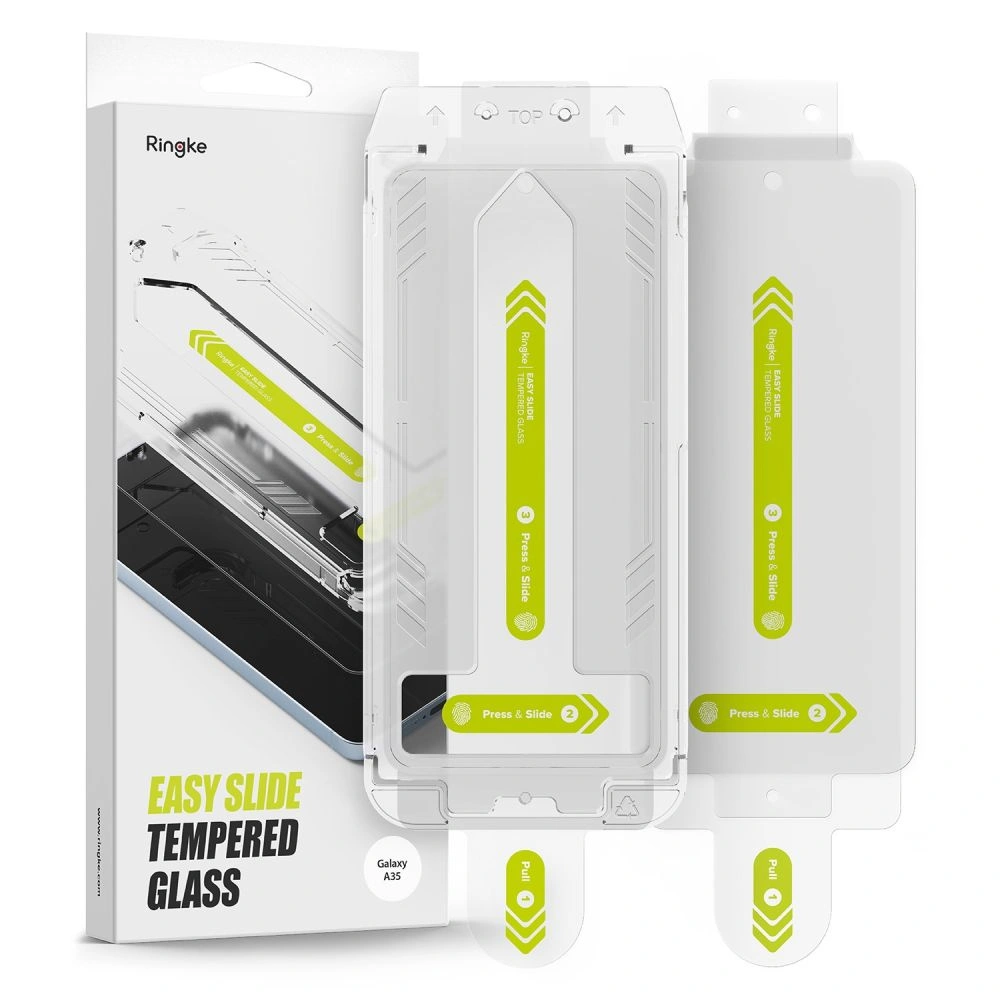 Hurtownia GSM - Sticlă temperată Ringke Easy Slide Samsung Galaxy A35 5G Clear [2 PACK] - RGK1967 - {ean13} - Hurt