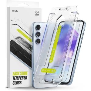 Szkło hartowane Ringke Easy Slide Samsung Galaxy A55 5G Clear [2 PACK]