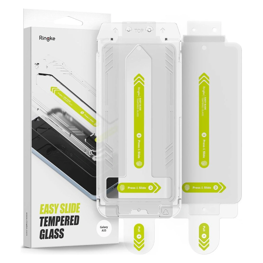 Hurtownia GSM - Tvrzené sklo Ringke Easy Slide Samsung Galaxy A55 5G Clear [2 PACK] - RGK1968 - {ean13} - Hurt