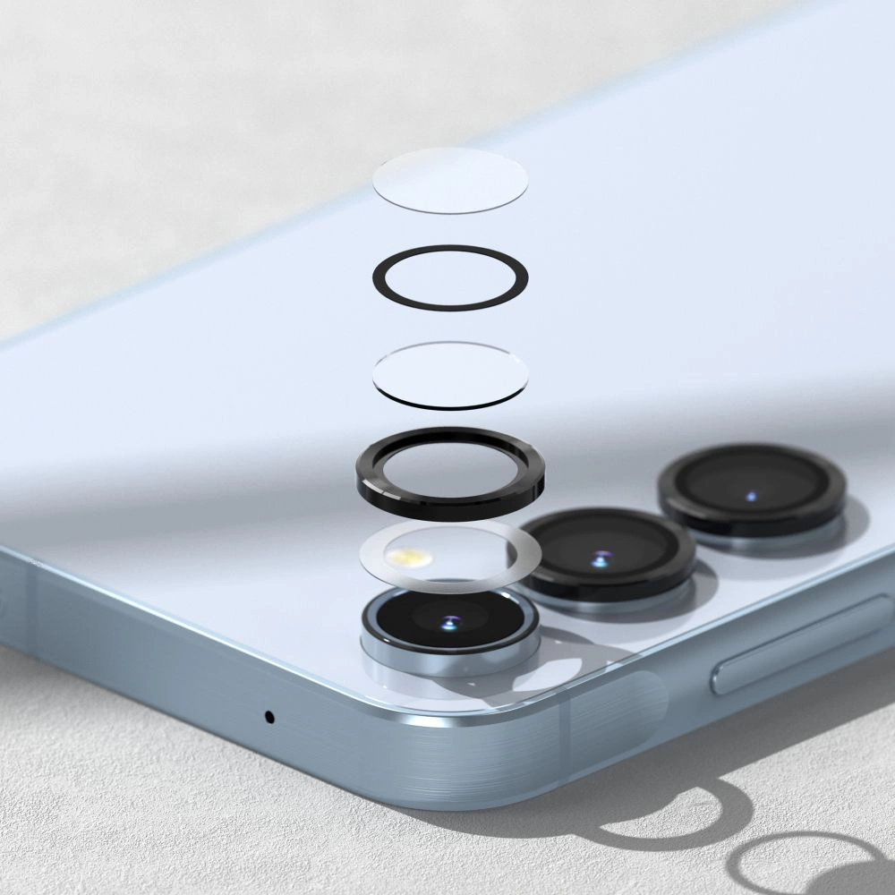 Hurtownia GSM - Fedelet Ringke Kamera Keret Védő Samsung Galaxy A35 / A55 5G Fekete - RGK1969 - {ean13} - Hurt