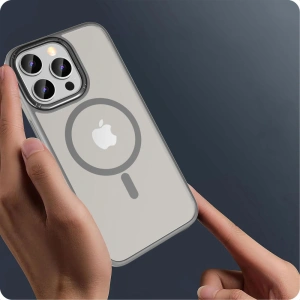 Wholesale Tech-Protect MagMat 2 MagSafe Apple iPhone 15 Pro Max Matte Titanium - THP2766 - {ean13} - Hurt