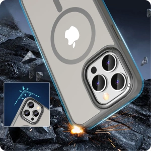 Wholesale Tech-Protect MagMat 2 MagSafe Apple iPhone 15 Pro Max Matte Titanium - THP2766 - {ean13} - Hurt