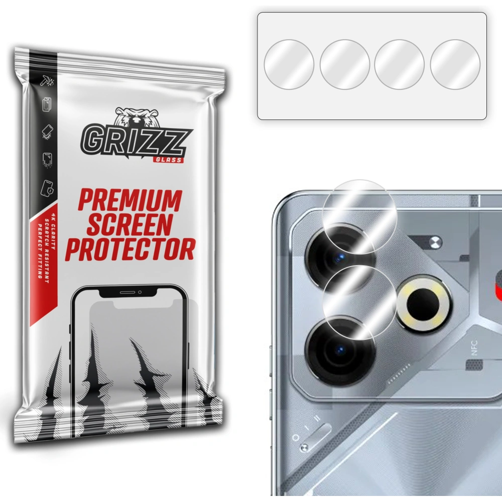 Hurtownia GSM - GrizzGlass HybridGlass Geam de cameră pentru Tecno Pova 6 Neo - GRZ9159 - {ean13} - Hurt