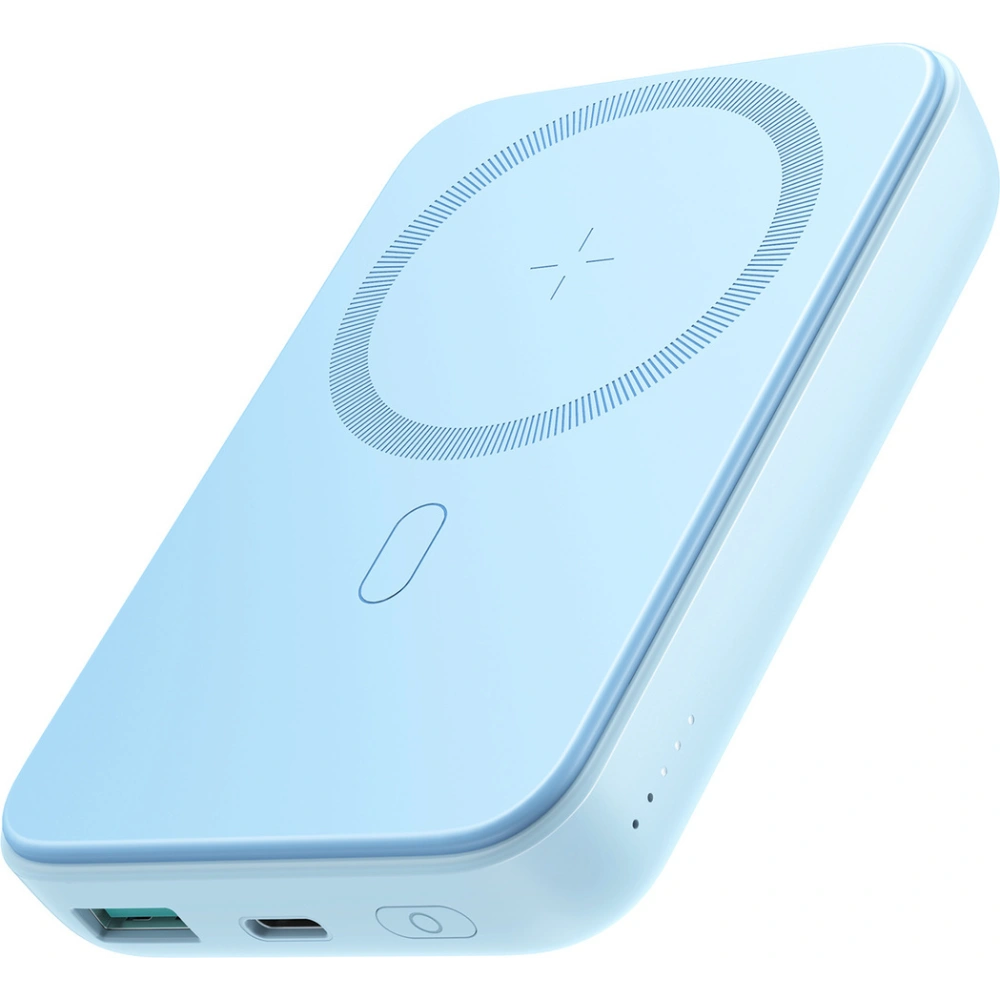 Hurtownia GSM - Powerbank Joyroom JR-W020 MagSafe 10000mAh 20W + kabel USB-A / USB-C 25cm jasně modrý - JYR1001 - {ean13} - Hurt