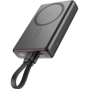 Hurtownia GSM - Powerbank Joyroom JR-PBM01 MagSafe 10000mAh 20W z podstawką + kabel Lightning / USB-C czarny - JYR1002 - {ean13} - Hurt