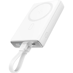Hurtownia GSM - Powerbank Joyroom JR-PBM01 MagSafe 10000mAh 20W cu suport + cablu Lightning / USB-C alb - JYR1003 - {ean13} - Hurt