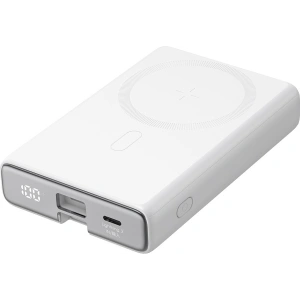 Hurtownia GSM - Powerbank Joyroom JR-PBM01 MagSafe 10000mAh 20W cu suport + cablu Lightning / USB-C alb - JYR1003 - {ean13} - Hurt