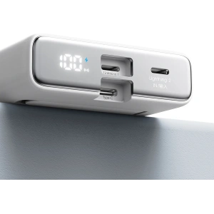 Hurtownia GSM - Powerbank Joyroom JR-PBM01 MagSafe 10000mAh 20W z podstawką + kabel Lightning / USB-C biały - JYR1003 - {ean13} - Hurt