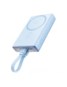 Powerbank Joyroom JR-PBM01 MagSafe 10000mAh 20W mit Ständer + Lightning / USB-C Kabel blau