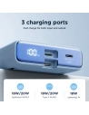Hurtownia GSM - Powerbank Joyroom JR-PBM01 MagSafe 10000mAh 20W z podstawką + kabel Lightning / USB-C niebieski - JYR1004 - {ean13} - Hurt