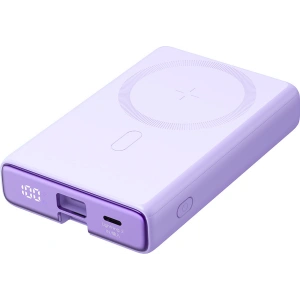 Hurtownia GSM - Powerbank Joyroom JR-PBM01 MagSafe 10000mAh 20W cu suport + cablu Lightning / USB-C violet - JYR1005 - {ean13} - Hurt