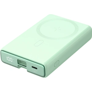 Hurtownia GSM - Powerbank Joyroom JR-PBM01 MagSafe 10000mAh 20W cu suport + cablu Lightning / USB-C verde - JYR1006 - {ean13} - Hurt