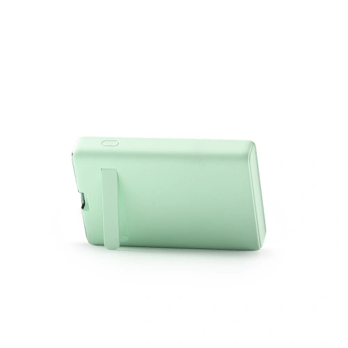 Powerbank Joyroom JR-PBM01 MagSafe 10000mAh 20W z podstawką + kabel Lightning / USB-C zielony