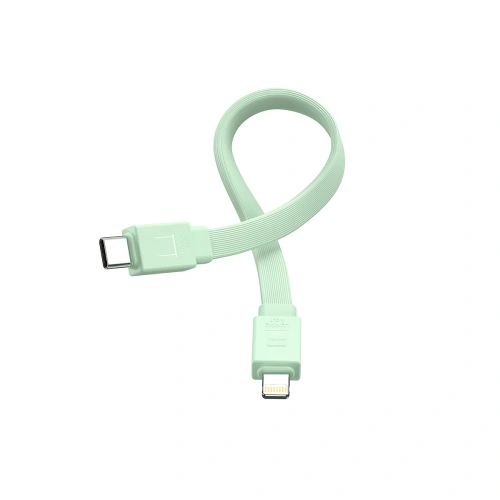 Powerbank Joyroom JR-PBM01 MagSafe 10000mAh 20W z podstawką + kabel Lightning / USB-C zielony