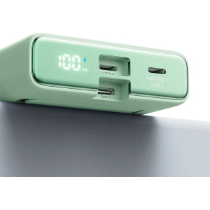 Hurtownia GSM - Powerbank Joyroom JR-PBM01 MagSafe 10000mAh 20W se stojánkem + kabel Lightning / USB-C zelený - JYR1006 - {ean13} - Hurt