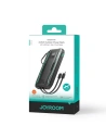 Wholesale Joyroom JR-L017 powerbank 10000mAh 22.5W with built-in USB-C, Lightning cables black - JYR1007 - {ean13} - Hurt