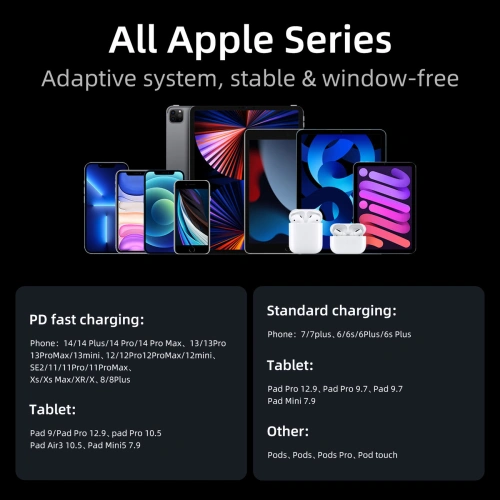 Kabel kątowy Joyroom S-CL020A6 Lightning / USB-C 20W 1.2m niebieski