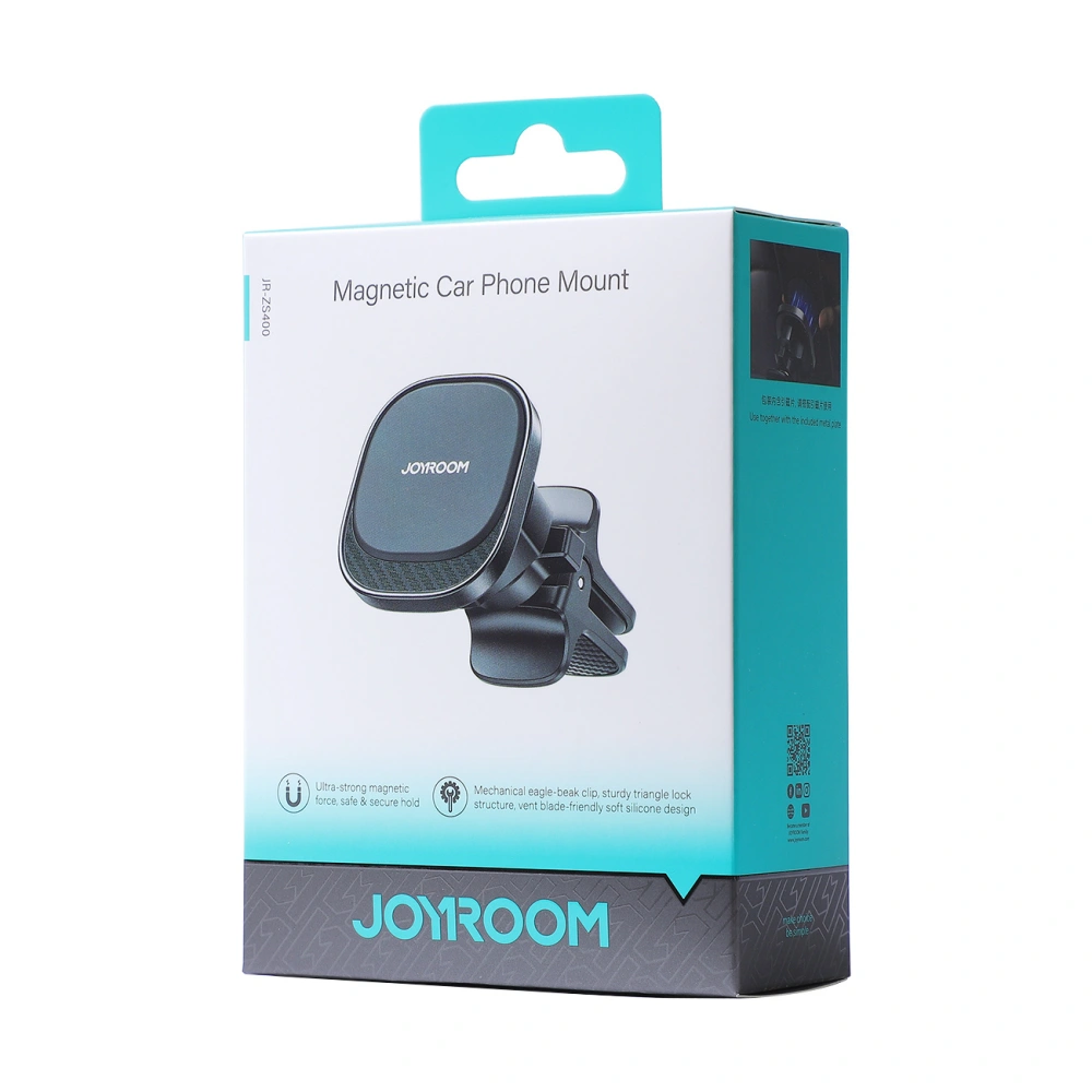 Hurtownia GSM - Magnetický automobilový držák na mřížku Joyroom JR-ZS400 černý - JYR1010 - {ean13} - Hurt