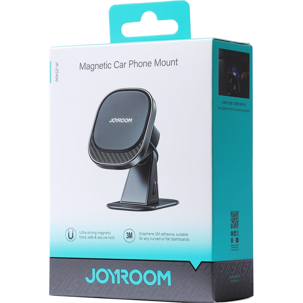 Hurtownia GSM - Magnetický držák do auta na palubní desku Joyroom JR-ZS400 černý - JYR1011 - {ean13} - Hurt