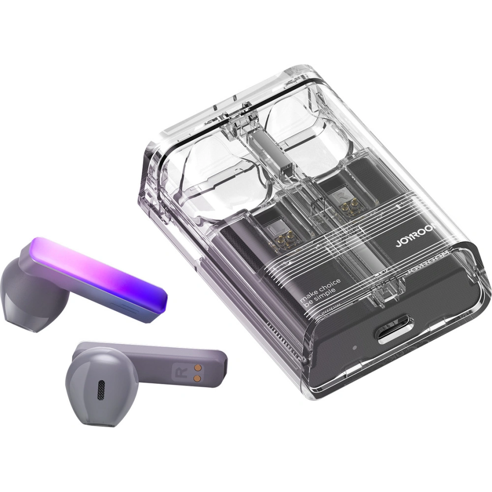 Hurtownia GSM - Słuchawki bezprzewodowe douszne TWS Joyroom JR-TC1 IceLens Series LED czarne - JYR1012 - {ean13} - Hurt