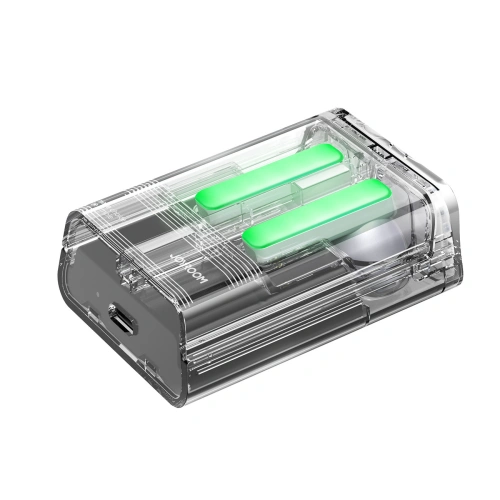 Słuchawki bezprzewodowe douszne TWS Joyroom JR-TC1 IceLens Series LED czarne