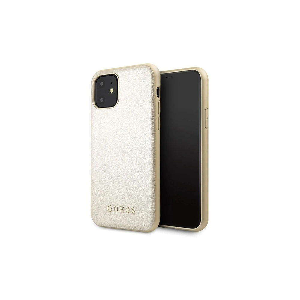 Hurtownia GSM - Etui Guess GUHCN61IGLGO Apple iPhone 11 złoty/gold hard case Iridescent - GUE211GLD - {ean13} - Hurt