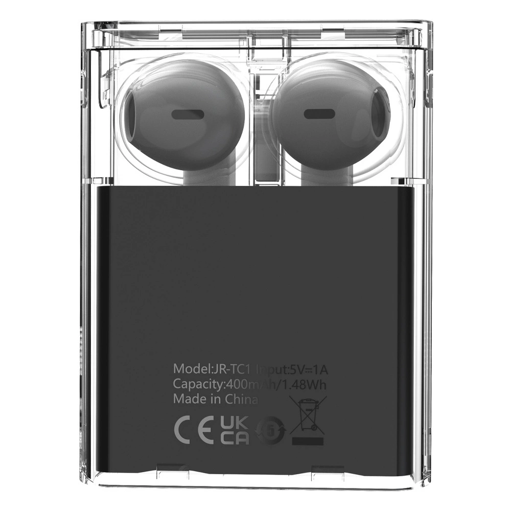 Hurtownia GSM - Bezdrátová sluchátka do uší TWS Joyroom JR-TC1 IceLens Series LED černé - JYR1012 - {ean13} - Hurt