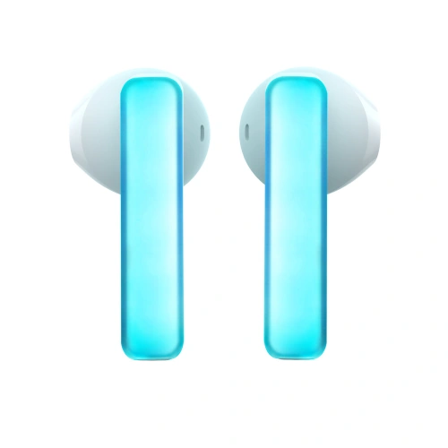 Słuchawki bezprzewodowe douszne TWS Joyroom JR-TC1 IceLens Series LED białe