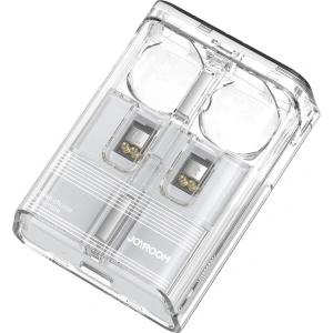 Wholesale Joyroom JR-TC1 IceLens Series LED TWS wireless headphones white - JYR1013 - {ean13} - Hurt