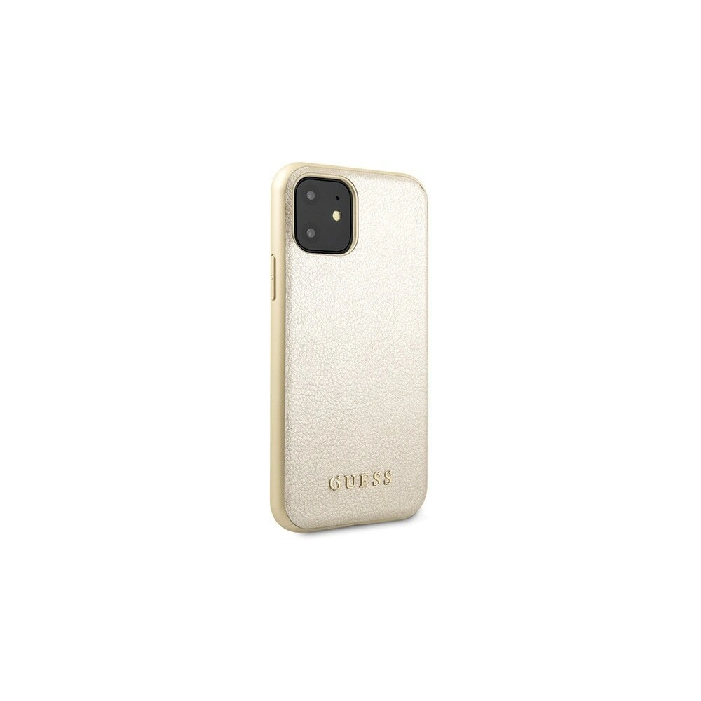 Hurtownia GSM - Etui Guess GUHCN61IGLGO Apple iPhone 11 złoty/gold hard case Iridescent - GUE211GLD - {ean13} - Hurt