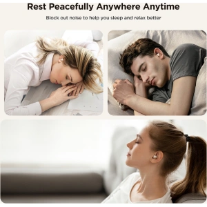 Wholesale Joyroom JR-TS1 Cozydots Series Bluetooth 5.3 ENC TWS wireless headphones white - JYR1016 - {ean13} - Hurt