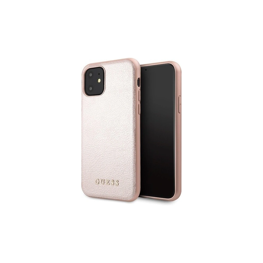 Hurtownia GSM - Etui Guess GUHCN61IGLRG Apple iPhone 11 różowo-złoty/rose gold hard case Iridescent - GUE212RS - {ean13} - Hurt
