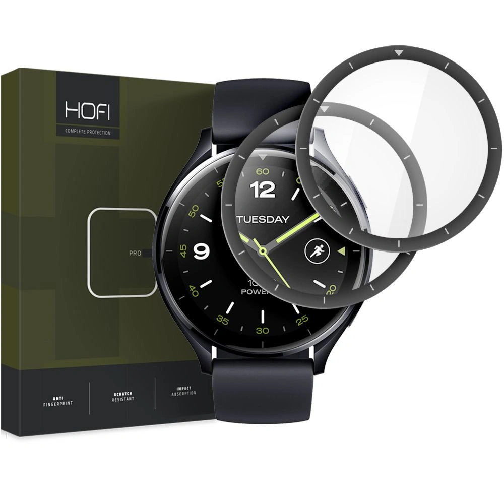Hurtownia GSM - Hofi Hybrid Pro+ Xiaomi Watch 2 Black [2 PACK] - HOFI491 - {ean13} - Hurt