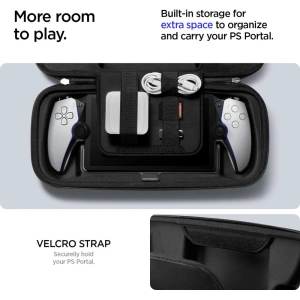 Wholesale Spigen Rugged Armor Pro Sony Playstation Portal Black - SPN3386 - {ean13} - Hurt